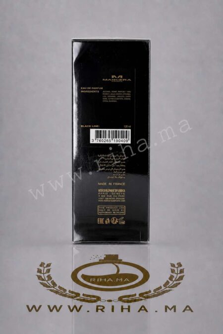 Black Line Mancera Eau De Parfum 120ml pix maroc