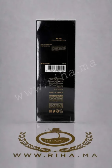 Black Line Mancera Eau De Parfum 120ml pix maroc