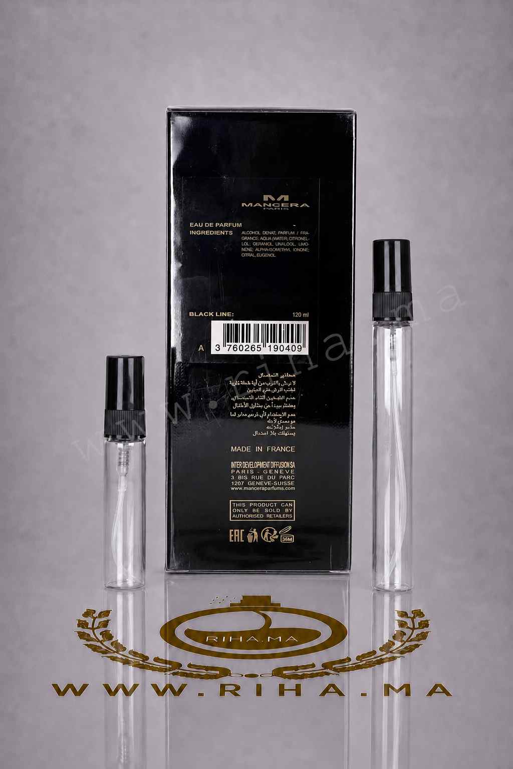 Decantage Black Line Mancera Eau De Parfum prix maroc (2) Decantage Black Line Mancera Eau De Parfum prix maroc (2)