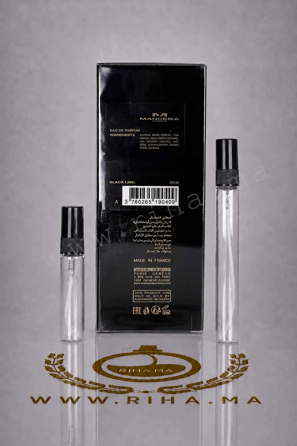 Decantage Black Line Mancera Eau De Parfum prix maroc (2)