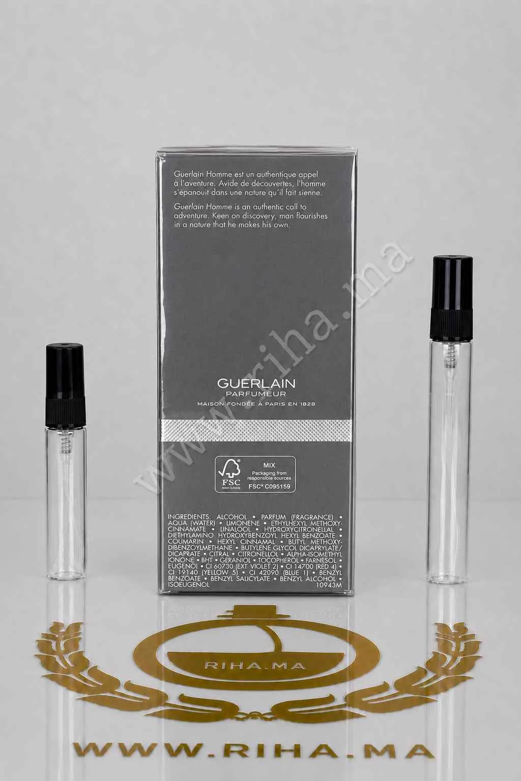 Decantage Guerlain Homme Eau de Parfum Guerlain pour homme prix maroc