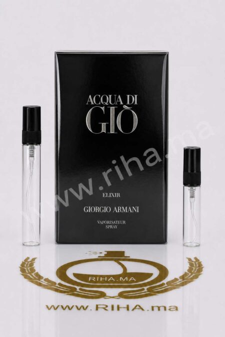 Decantage Acqua di Gio Elixir Giorgio Armani pour homme prix maroc