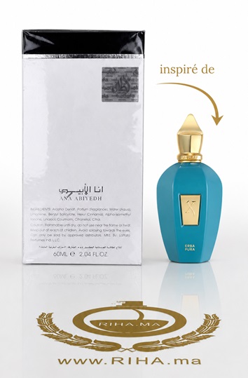 Ana Abiyedh Lattafa Perfumes Eau De Parfum 60ml inspiré de ERBA PURA EAU DE PARFUM de Xerjoff