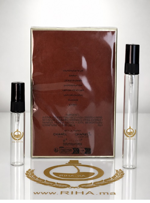 Decantage Allure Homme Chanel Eau De Toilette pour homme Decantage Allure Homme Chanel Eau De Toilette pour homme