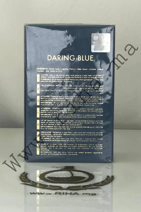 Daring Blue For Life Maison Alhambra Eau De Parfum pour homme 100ml prix maroc