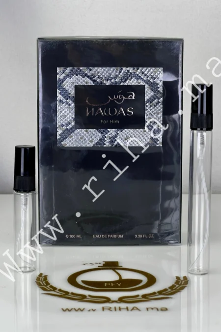 Decantage Hawas for Him Rasasi Pour Homme Eau de Parfum prix maroc