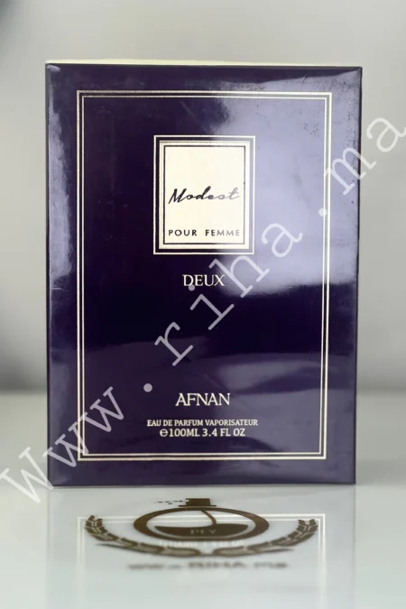 Modest Deux Afnan Eau De Parfum pour femme 100ml prix maroc
