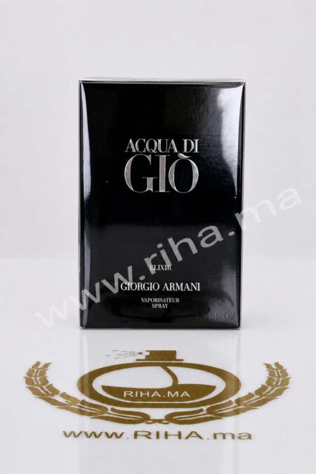 Acqua di Gio Elixir Giorgio Armani pour homme 50ml prix maroc