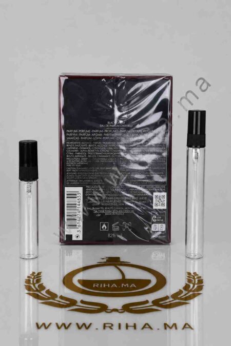 Decantage Black Opium Eau De Parfum Over Red Yves Saint Laurent pour femme prix maroc