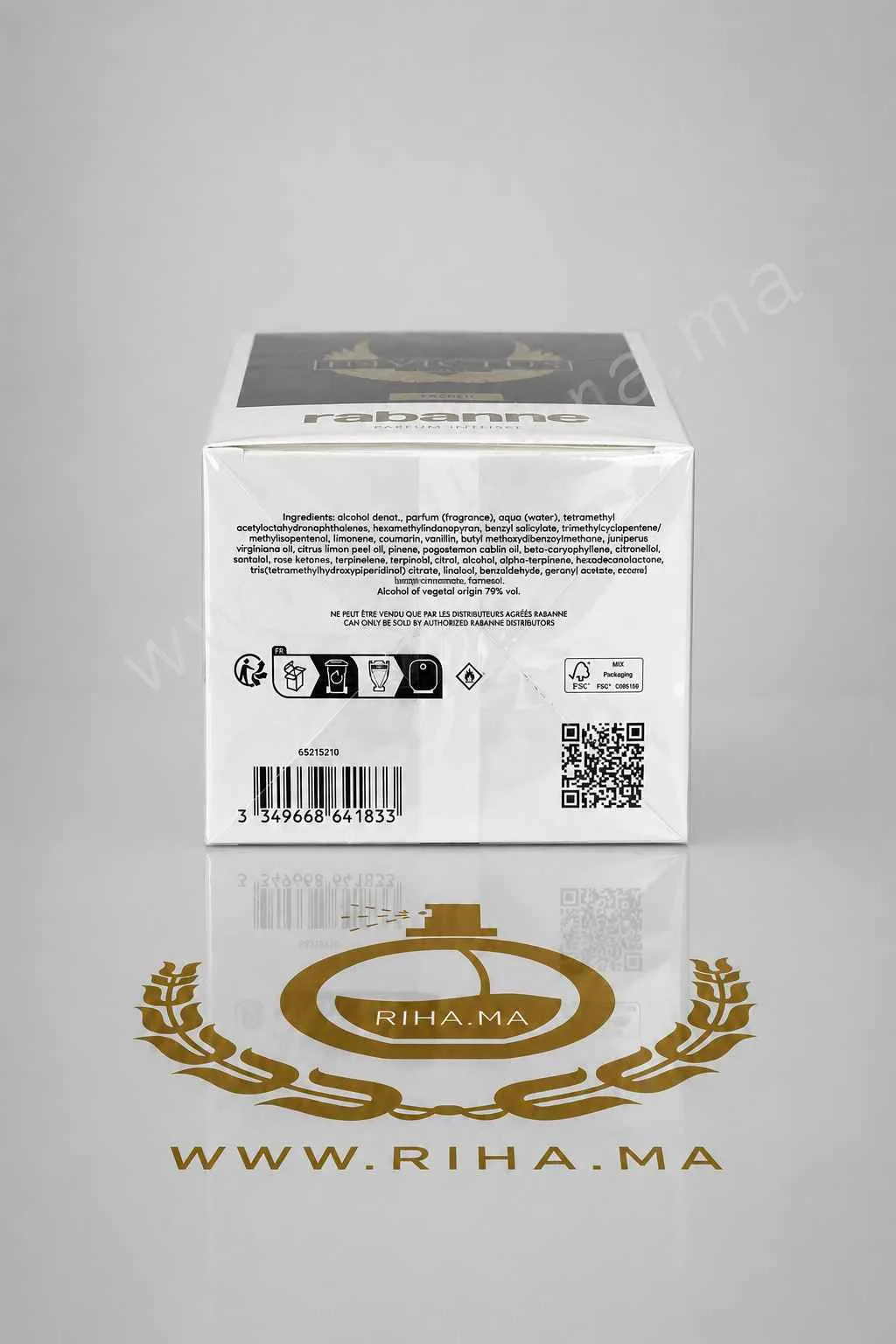 Invictus Victory Absolu Rabanne Parfum Intense Pour Homme 