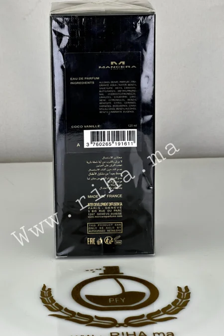 Coco Vanille Mancera Eau De Parfum Pour Femme 