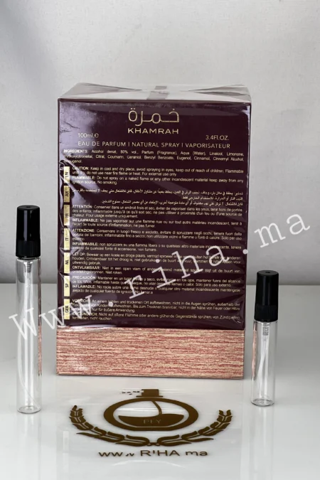 Decntage Khamrah Dukhan – Lattafa Perfumes Eau De Parfum Pour Homme