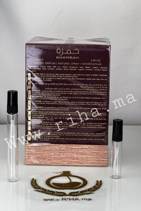 Decntage Khamrah Dukhan – Lattafa Perfumes Eau De Parfum Pour Homme