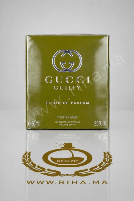 Gucci Guilty Elixir de Parfum pour Homme 60ML Prix maroc