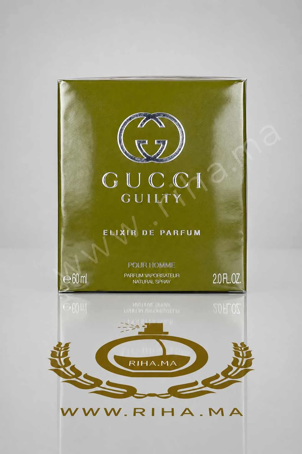 Gucci Guilty Elixir de Parfum pour Homme 60ML Prix maroc