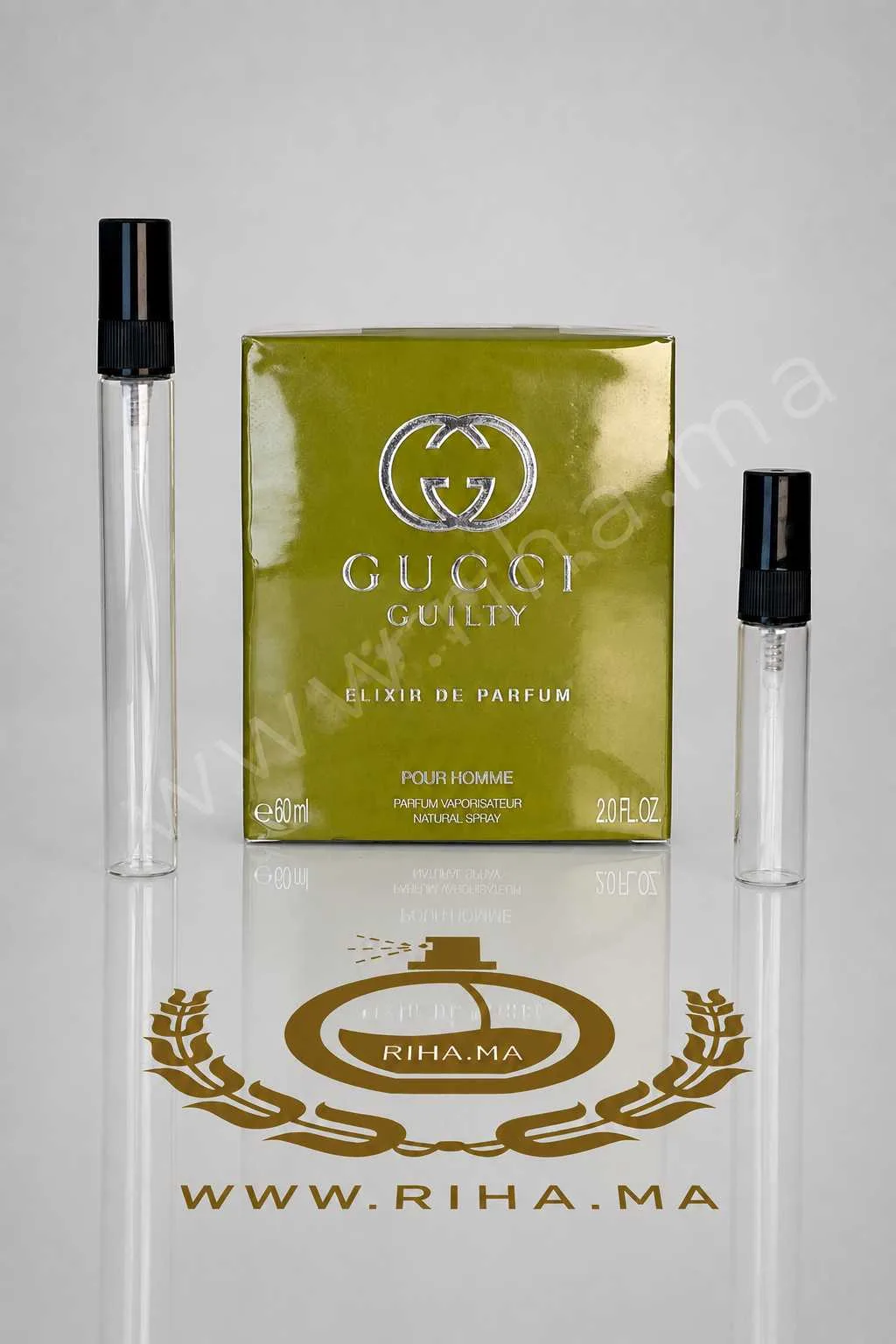 Decantage Gucci Guilty Elixir de Parfum pour Homme prix maroc