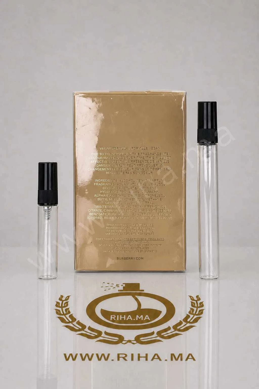 Decantage Burberry Goddess Eau de Parfum Intense Pour Femme prix maroc