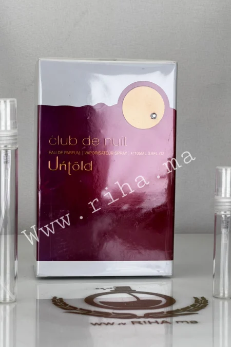 Decantage Club de Nuit Untold Armaf Eau De Parfum Unisexe
