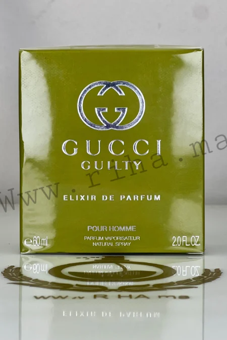 Gucci Guilty Elixir de Parfum pour Homme 60ML Prix maroc