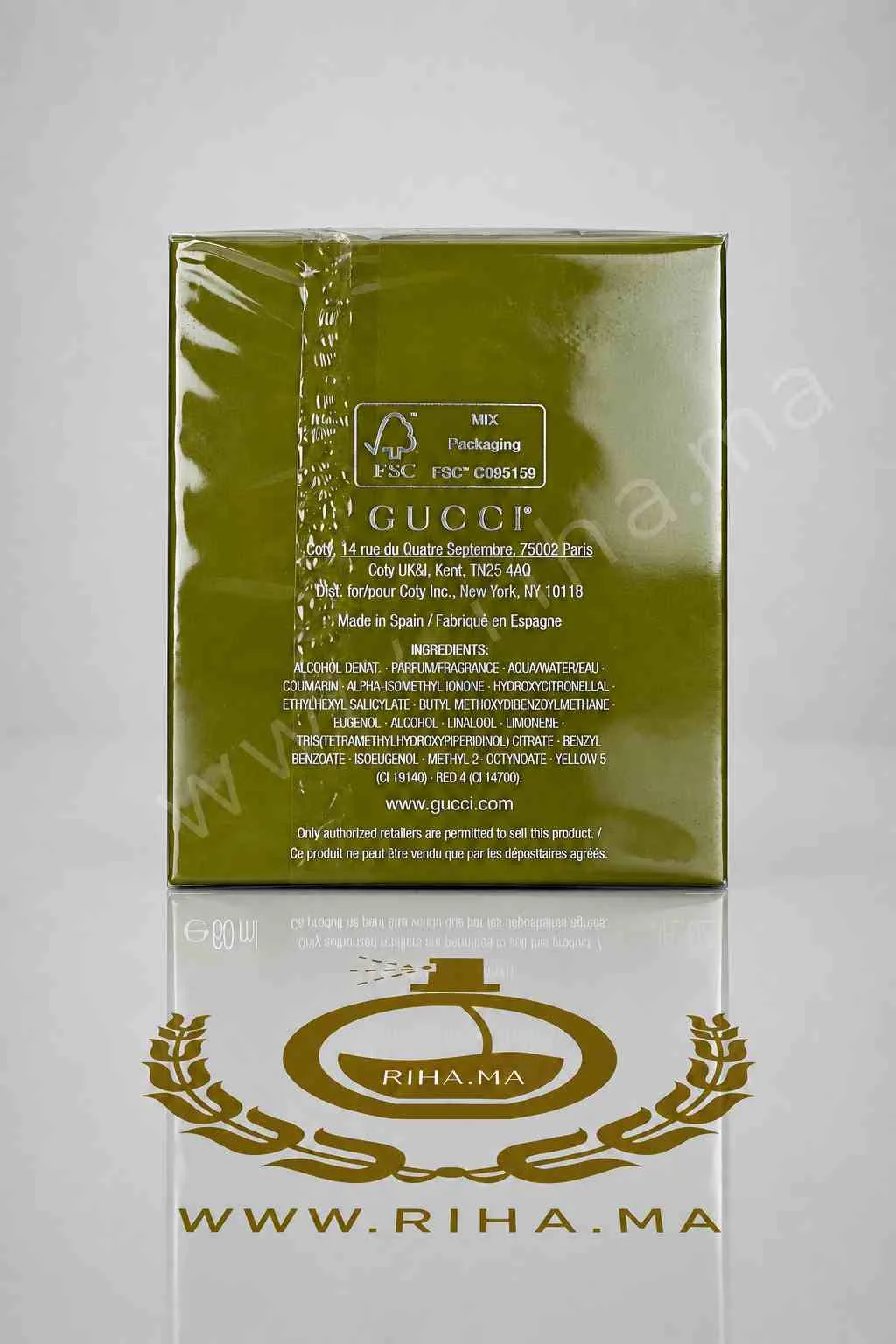Gucci Guilty Elixir de Parfum pour Homme 60ML Prix maroc
