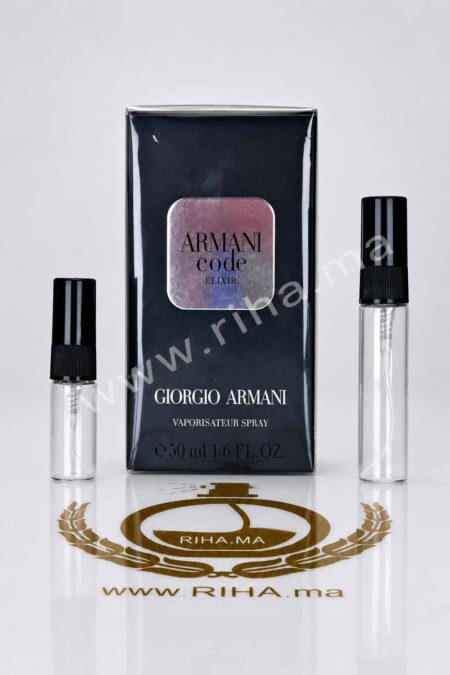 Decantage Armani Code Elixir Giorgio Armani Pour Homme prix maroc
