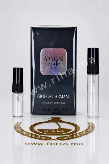 Decantage Armani Code Elixir Giorgio Armani Pour Homme prix maroc
