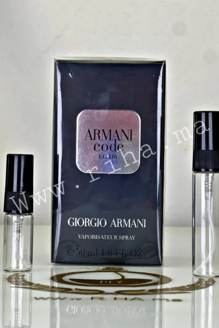 Decantage Armani Code Elixir Giorgio Armani Pour Homme prix maroc