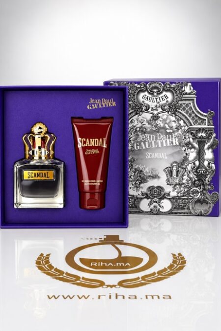 Coffret Scandal Jean Paul Gaultier Eau De Toillete Pour Homme 50ML - 100ML Authentic