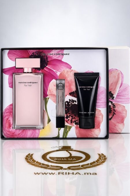 Coffret Cadaux Narciso Rodriguez for Her Eau de Parfum Pour Femme 100ML
