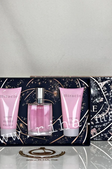 Coffret Cadaux Miracle Lancôme Eau De Parfum pour femme 30ml