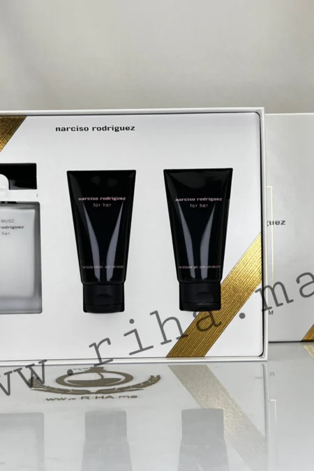 Coffret Cadaux Pure Musc For Her Narciso Rodriguez Eau De Parfum Pour Femme 