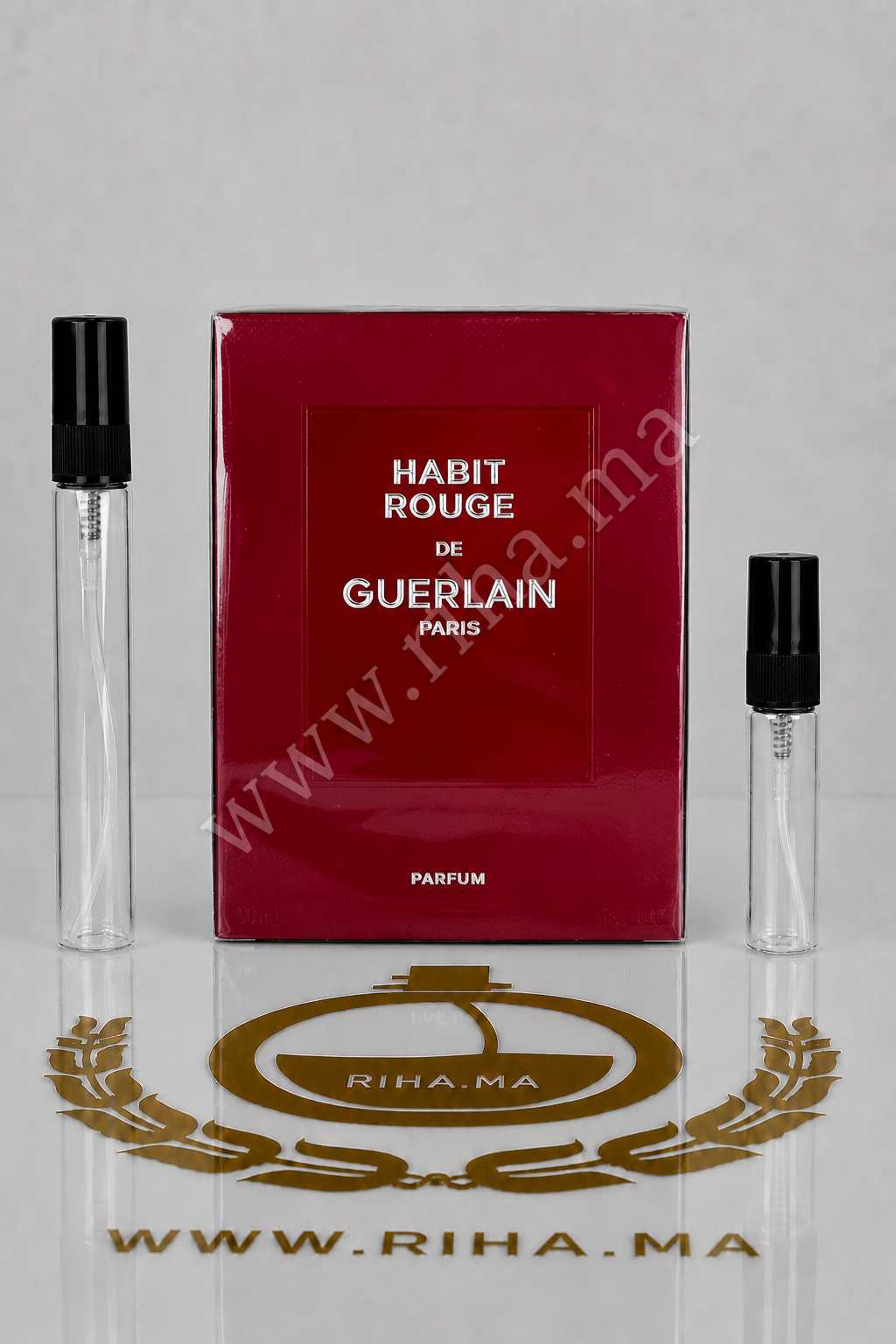 Decantage Habit Rouge Parfum Guerlain pour homme Decantage Habit Rouge Parfum Guerlain pour homme