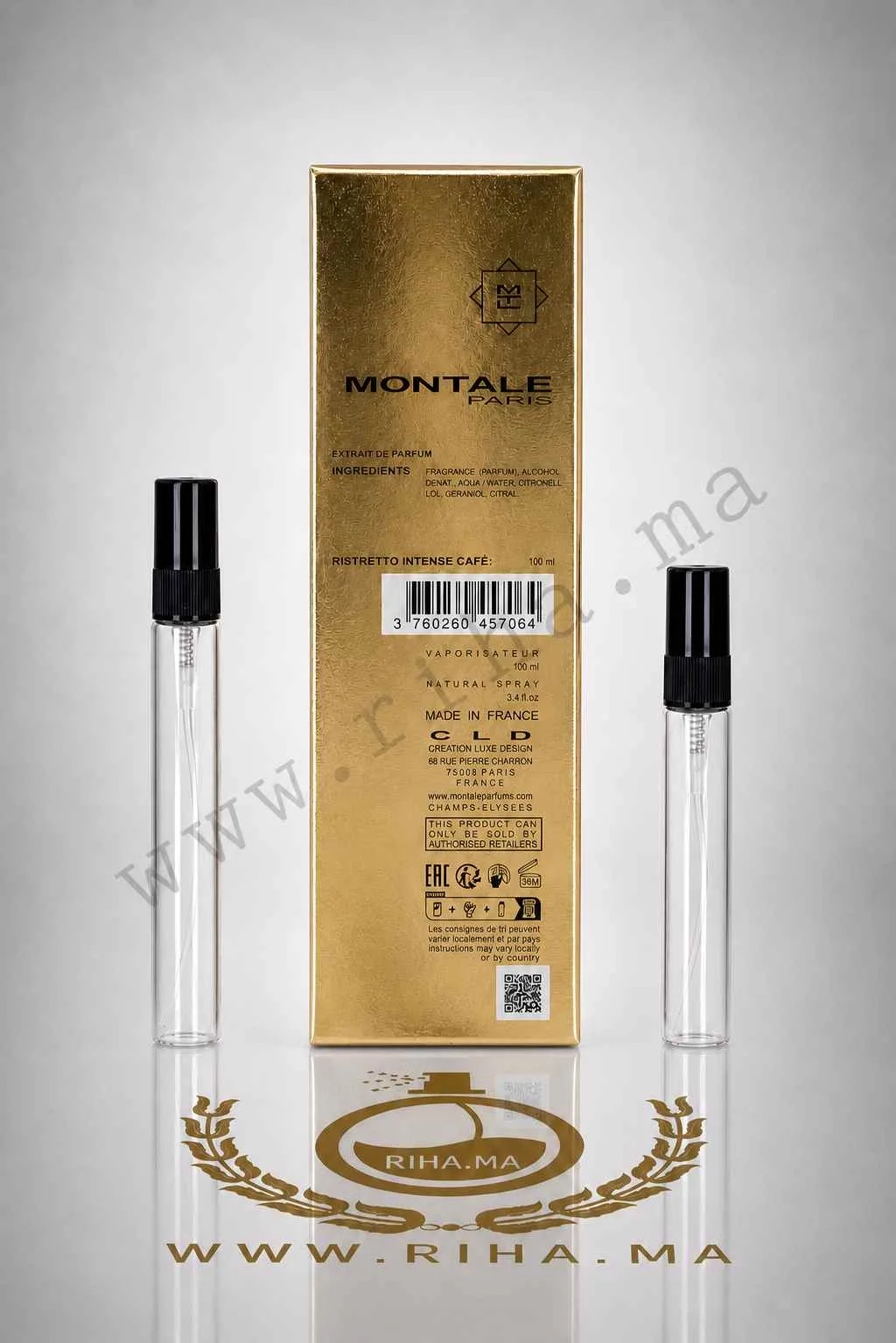 Deantage Ristretto Intense Café Montale Eau De Parfum Pour femme