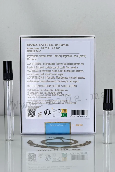 Decantage Bianco Latte Giardini Di Toscana Pour Homme et Femme