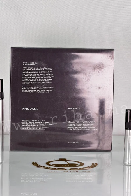 Decantage Interlude 53 Man Amouage Pour Homme