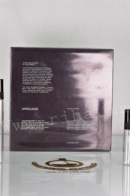 Decantage Interlude 53 Man Amouage Pour Homme