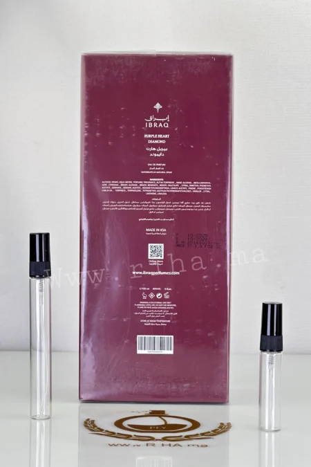 Decantage Purple Heart Diamond Ibrahim Al Qurashi for women and men