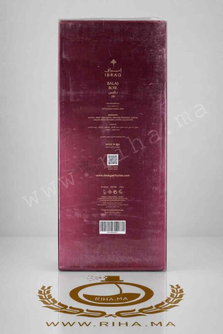 Balas Rose Ibraheem AlQurashi Eau de Parfum Pour Homme et Femme