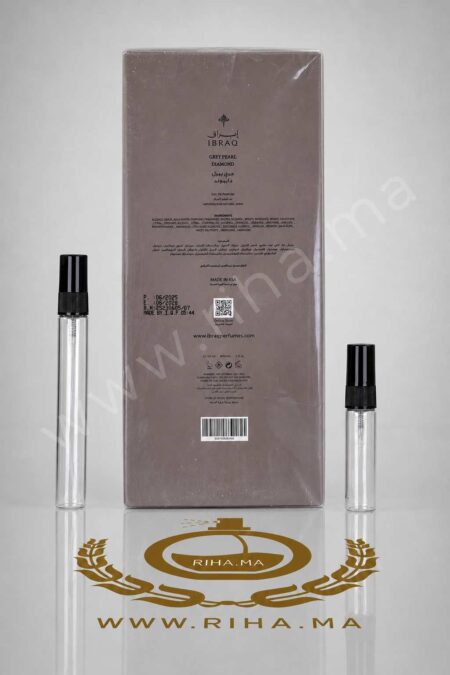 Decantage Grey Pearl Diamond Ibrahim Al Qurashi Pour Homme et Femme