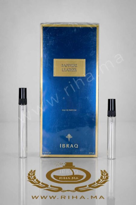 Decantage Sapphire Leather Ibraheem AlQurashi Pour Homme et Femme