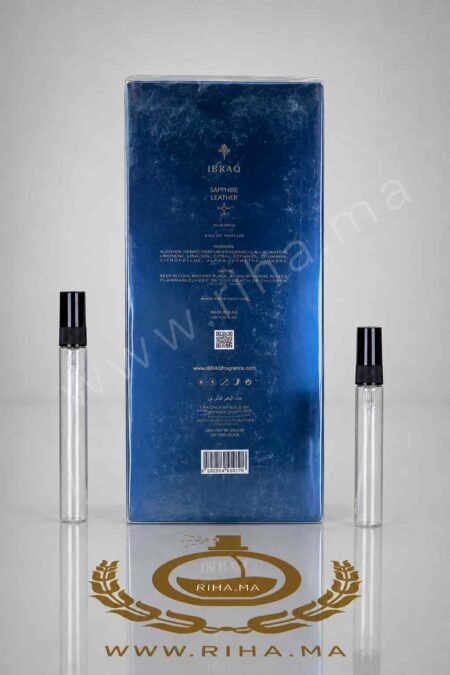 Decantage Sapphire Leather Ibraheem AlQurashi Pour Homme et Femme