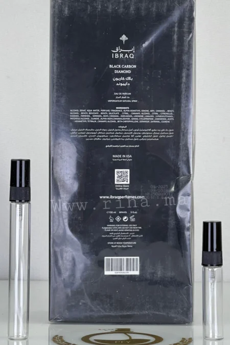 Black Carbon Diamond Ibrahim Al Qurashi Eau de Parfum Pour Homme et Femme
