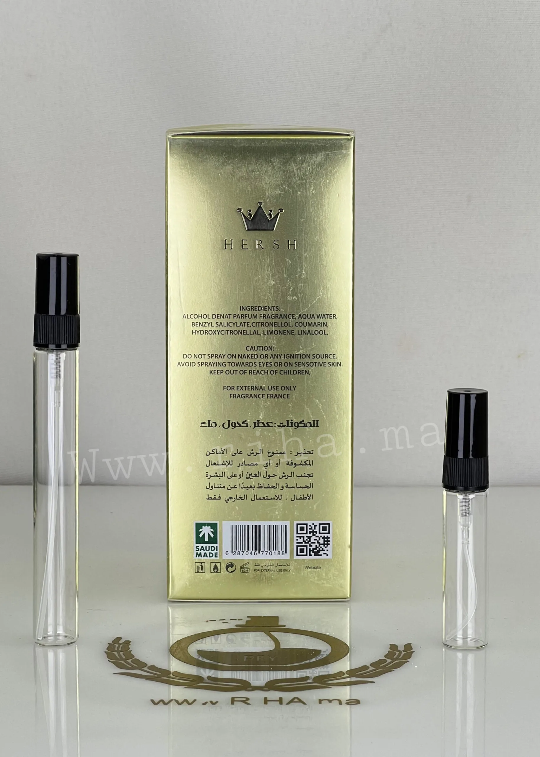 Decantage Hersh Lahab Alezz Oud Parfum Pour Homme et Femme 100ml