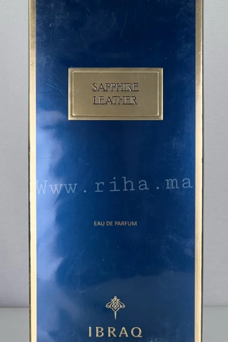 Sapphire Leather Ibraheem AlQurashi Eau de Parum Pour Homme