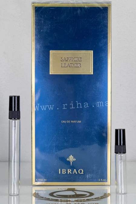 Decantage Sapphire Leather Ibraheem AlQurashi Pour Homme et Femme