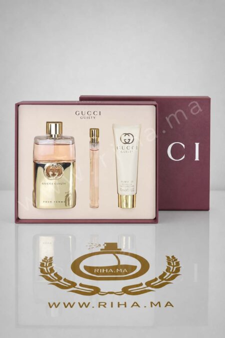 Coffret Gucci Guilty Eau de Parfum Gucci Pour Femme 100 ML Authentic