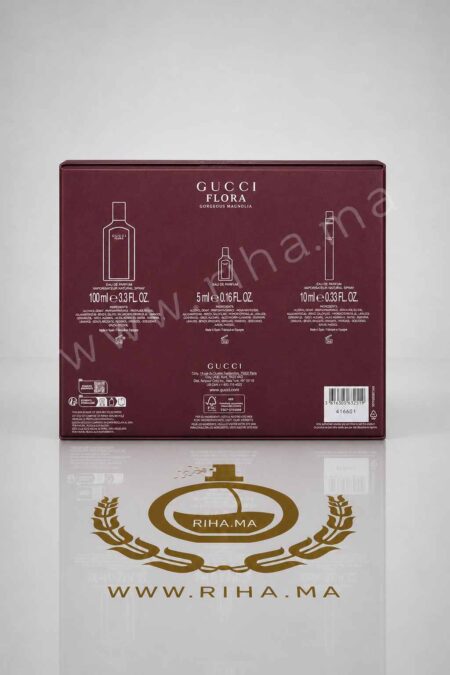 Coffret Flora Gorgeous Magnolia Gucci Pour Femme 100 ML