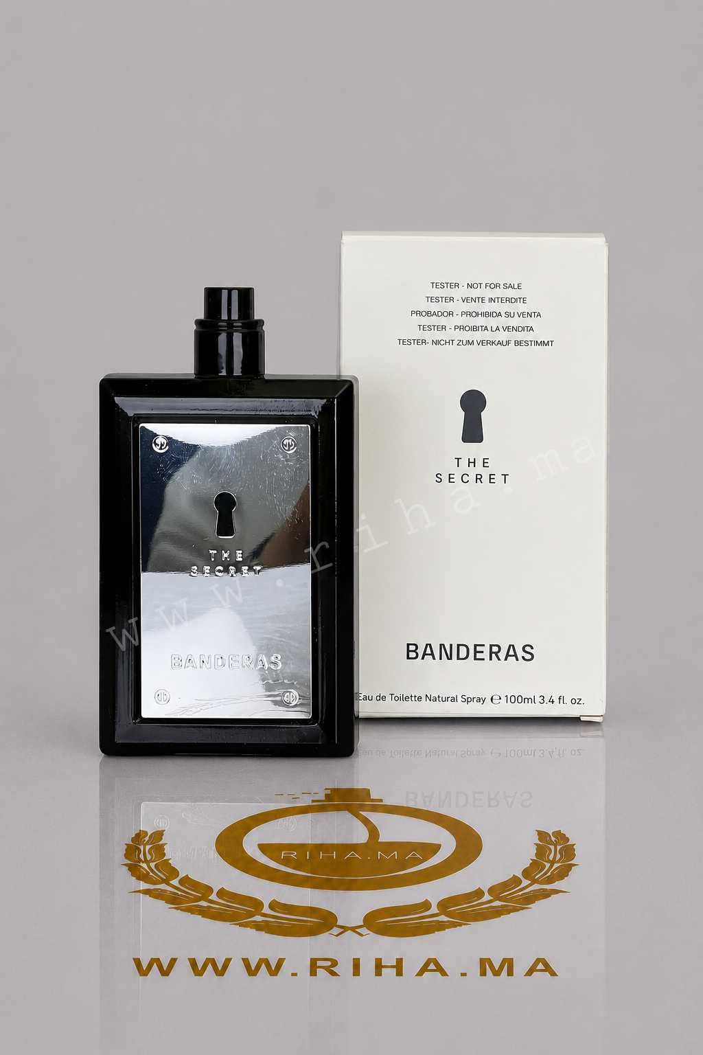 Tester The Secret Antonio Banderas Eau de toilette Pour Homme 100 ML Authentic Tester The Secret Antonio Banderas Eau de toilette Pour Homme 100 ML Authentic