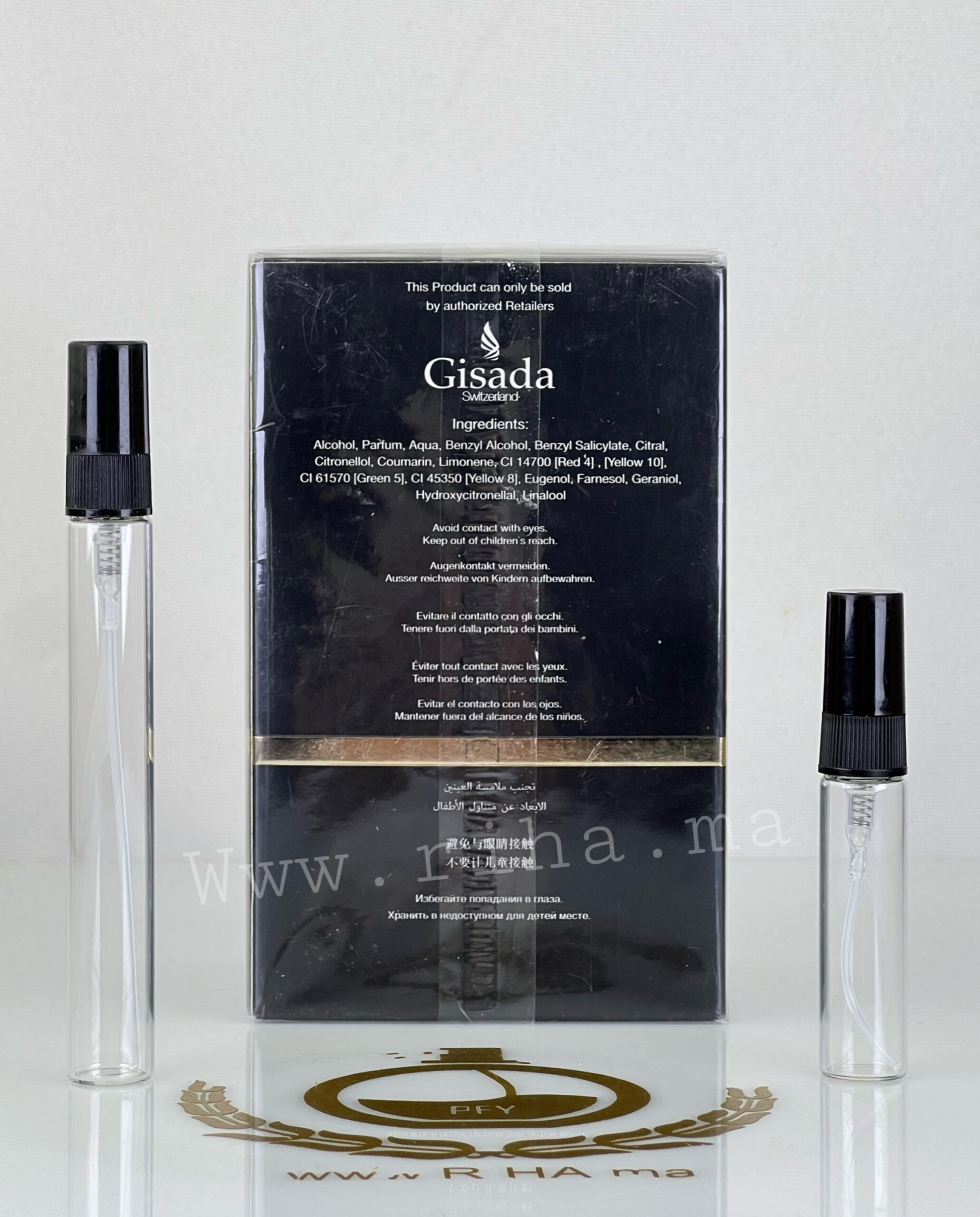 Ambassador Men Gisada pour homme (2) Decantage Ambassador Men Gisada Eau de Parfum Pour Homme