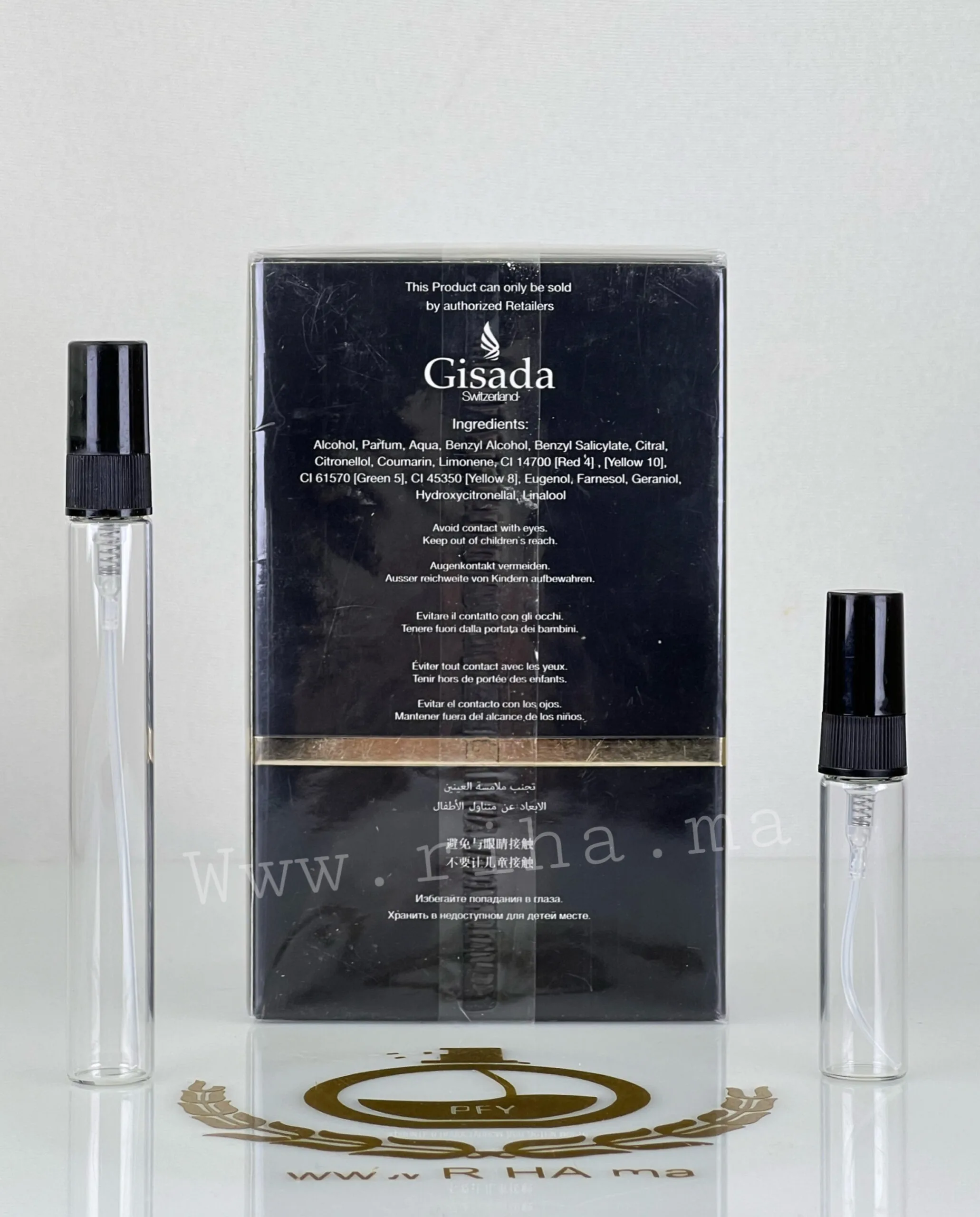 Decantage Ambassador Men Gisada Eau de Parfum Pour Homme